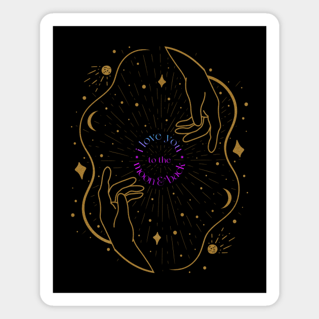 Space Valentines Magnet by Genesis